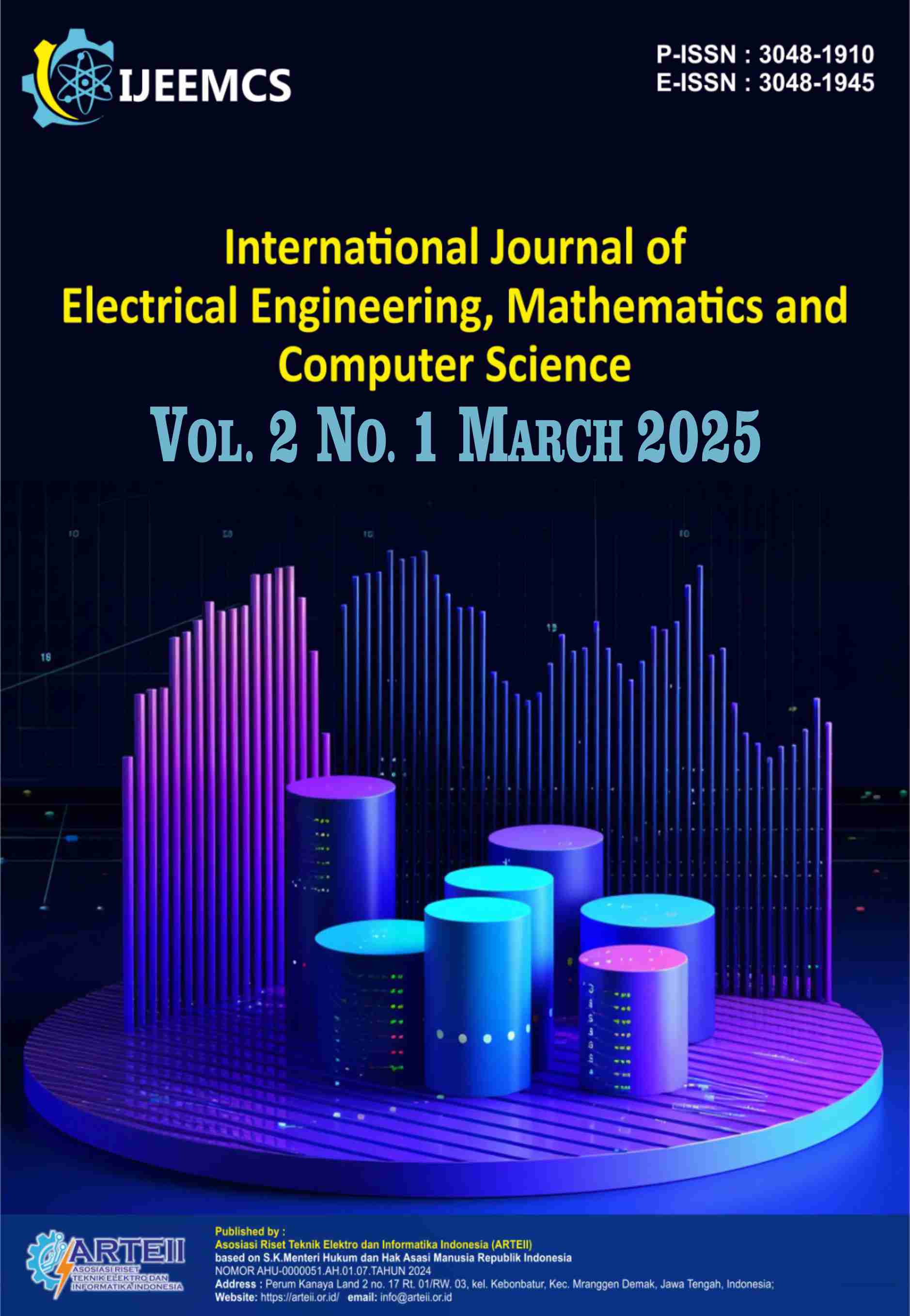 					View Vol. 2 No. 1 (2025): March : International Journal of Electrical Engineering, Mathematics and Computer Science
				