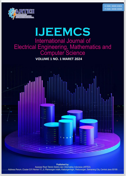 					View Vol. 1 No. 1 (2024): International Journal of Electrical Engineering, Mathematics and Computer Science
				